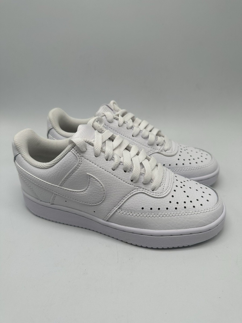 Nike Women's court vision low triple white Sneakers